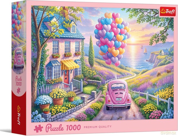 Puzzle 1000 Romantyczna przejażdżka