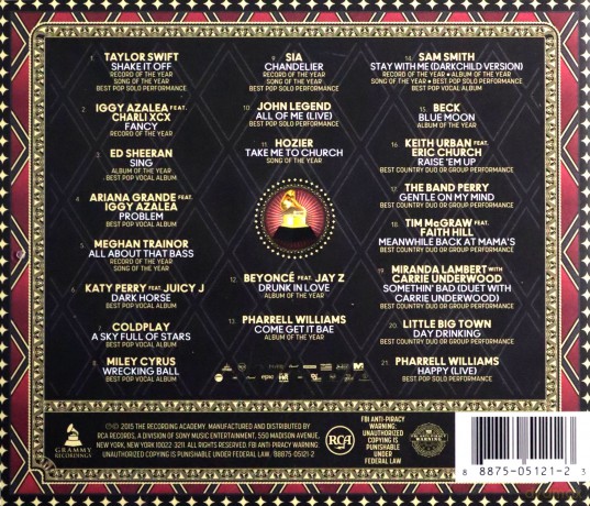 2015 Grammy Nominees [CD]