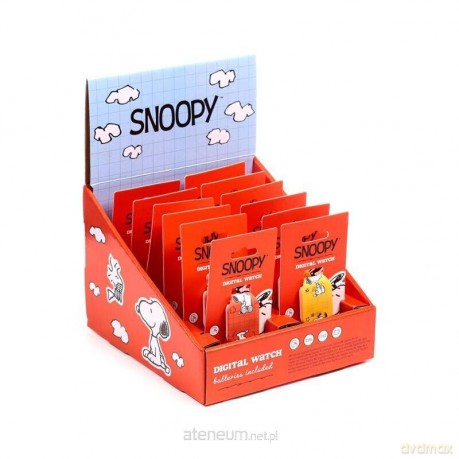Zegarek cyfrowy silikonowy Peanuts Snoopy mix