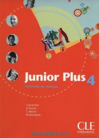 Junior Plus 4 podręcznik - Immaculada Saracibar, Michele Butzbach [KSIĄŻKA]