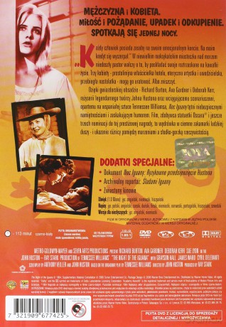 Noc Iguany [DVD]