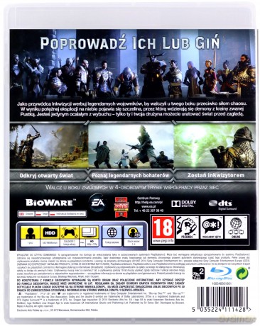 Dragon Age Inkwizycja [GRA PS3]