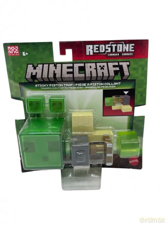 Minecraft Zestaw pułapka + figurka [KARTY]