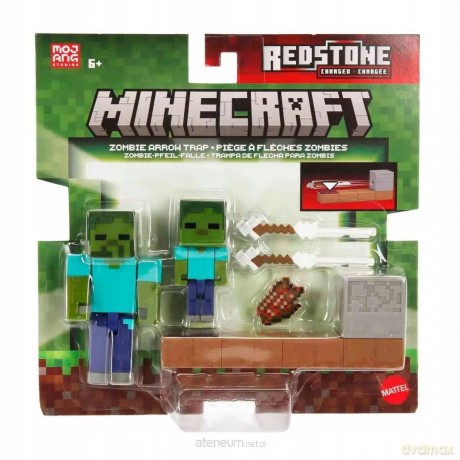 Minecraft Zestaw pułapka + figurka [FIGURKA]