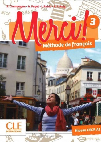 Merci 3 A2 podręcznik - Anne-Cecile Couderc [KSIĄŻKA]
