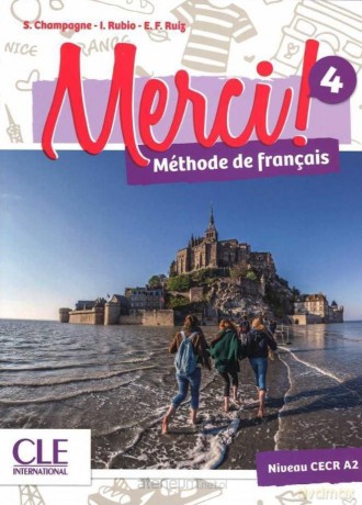 Merci 4 A2 podręcznik - Anne-Cecile Couderc [KSIĄŻKA]