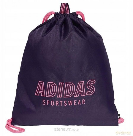 Worek Adidas Classic House of Tiro fioletowy 13,5l