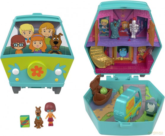 Polly Pocket Scooby Doo Zestaw kompaktowy [FIGURKA]