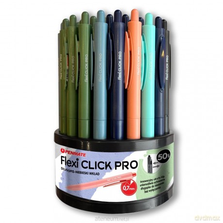 Długopis flexi click pro mix (50szt)