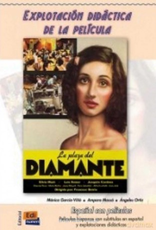 Espanol con pelicuas Plaza del diamante książka B1 [KSIĄŻKA]