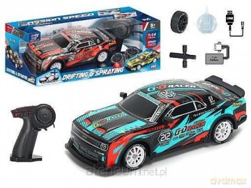 Auto sportowe ze światłem i dźwiękiem 1:14