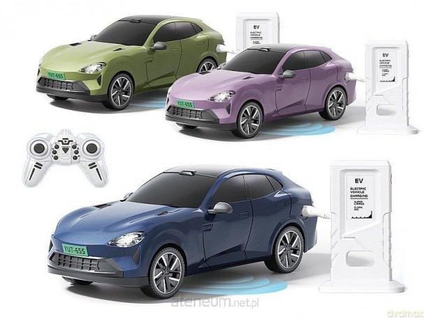 Auto ze stacją do ładowania z radiem Kabel USB
