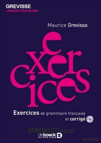 Exercices de grammaire francais et corrige + CD - Maurice Grevisse [KSIĄŻKA]