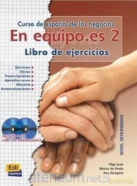 En equipo.es 2 ćwiczenia + CD [KSIĄŻKA]