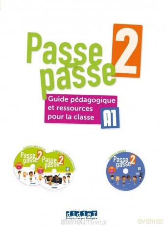 Passe-Passe 2 A1.2 przewodnik metod. + 2CD + DVD - Marion Meynadier, Laurent Pozzana [KSIĄŻKA]