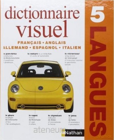 Dictionnaire visuel 5 langues - Angeles Gavira [KSIĄŻKA]