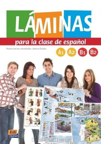 Laminas para la clase de espanol + CD - praca zbioorowa [KSIĄŻKA]