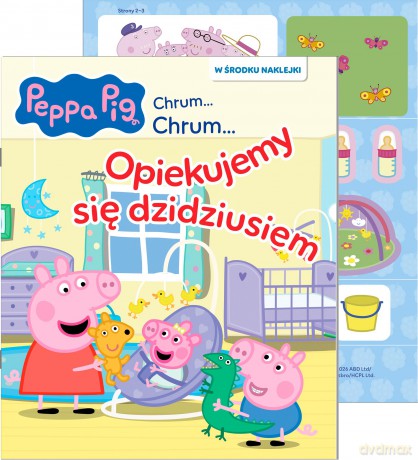 Opiekujemy się dzidziusiem. Świnka Peppa. Chrum... Chrum... [KSIĄŻKA]