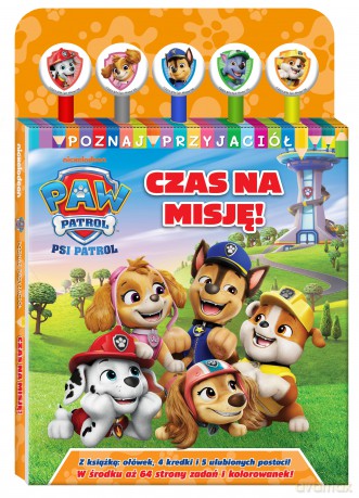 Czas na misję!. Psi Patrol. Poznaj przyjaciół [KSIĄŻKA]