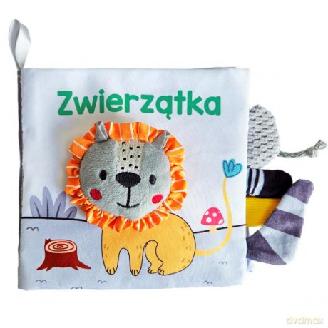 Zwierzątka. Książeczka sensoryczna - Monika Ślizowska [KSIĄŻKA]