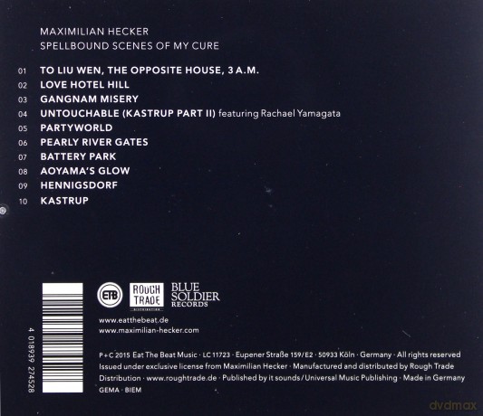 Maximilian Hecker: Spellbound Scenes Of My Cure [CD]