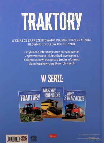 Traktory. Maszyny i pojazdy - Justyna Tomas [KSIĄŻKA]