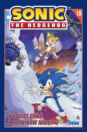 Wyścigi Chao i Badników nalot 2. Sonic the Hedgehog (Tom 18) - Evan Stanley, Adam Bryce Thomas [KOMIKS]