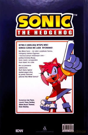 Bitwa o Anielską Wyspę 1. Sonic the Hedgehog (Tom 5) - Ian Flynn, Tracy Yardley, Adam Bryce Thomas, Evan Stanley [KOMIKS]