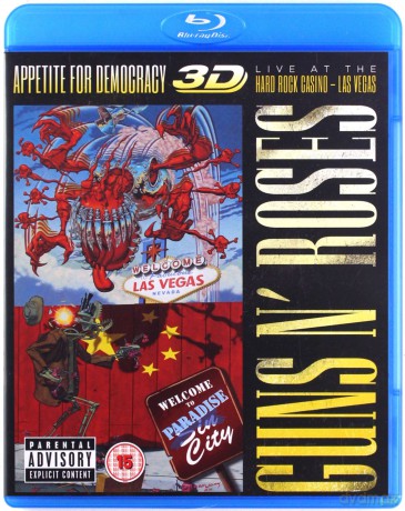 Guns N' Roses: Appetite For Democracy 3D: Live At The Hard Rock Casino [Blu-Ray 3D]