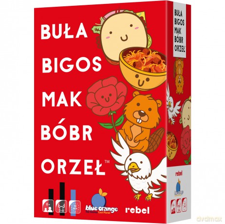 Gra Buła Bigos Mak Bóbr Orzeł [KARTY]