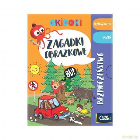 OKIDOKI Zagadki obrazkowe Bezpieczeństwo [KSIĄŻKA]
