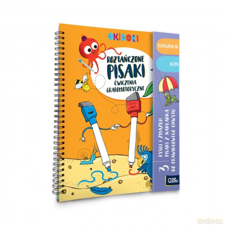 OKIDOKI Roztańczone Pisaki 5+ [KSIĄŻKA]