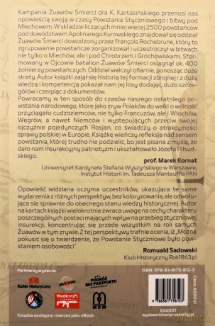 Kampania Żuawów Śmierci. Miechów-Chrobierz-Grochowiska 1863. Biblioteka Wojenna (Tom 1) - Kamil Kartasiński [KSIĄŻKA]