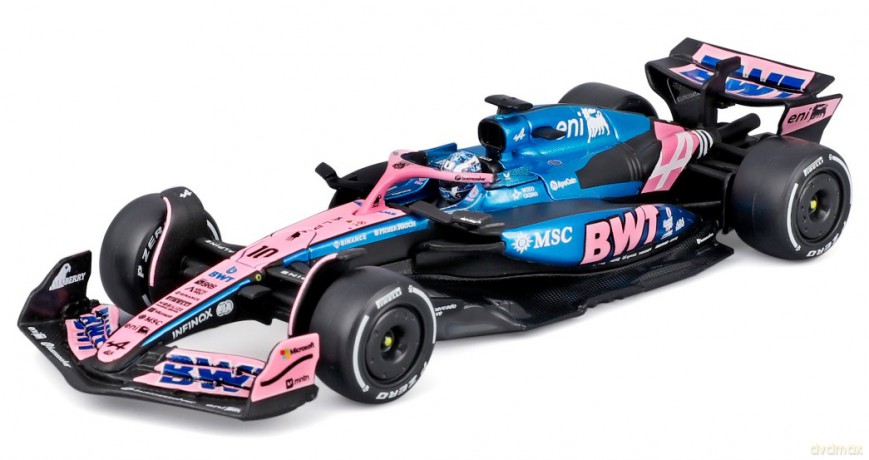 Bburago Model 1:43 BOLID F1 BWT Alpine Team A525 2025 Pierre Gasly 18-38258