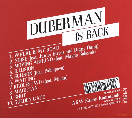 Duberman: Duberman is back [CD]