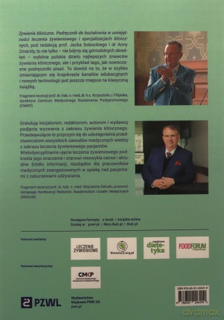 Żywienie kliniczne. Podręcznik do kształcenia w umiejętności leczenia żywieniowego i specjalizacjach klinicznych - Jacek Sobocki, Anna Zmarzły [KSIĄŻKA]