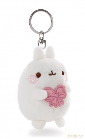 NICI wieszak/brelok na klucze MOLANG z wstążeczką 8 cm 