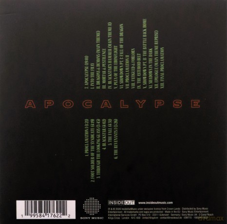 Crown Lands: Apocalypse [CD]