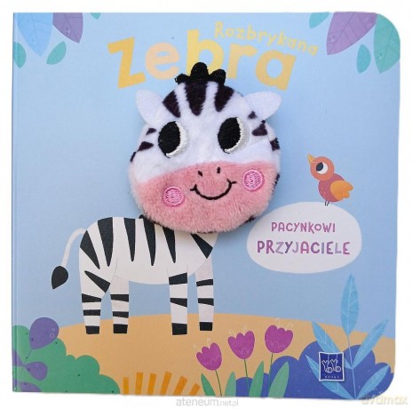 Pacynkowi przyjaciele. Rozbrykana zebra [KSIĄŻKA]