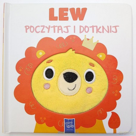 Poczytaj i dotknij. Lew [KSIĄŻKA]