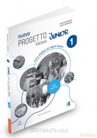 Nuovo Progetto italiano junior 1 przewodnik metod. - Laura Schiatone, Karin Zambonati [KSIĄŻKA]