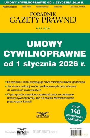 Umowy cywilnoprawne od 1 stycznia 2026 [KSIĄŻKA]