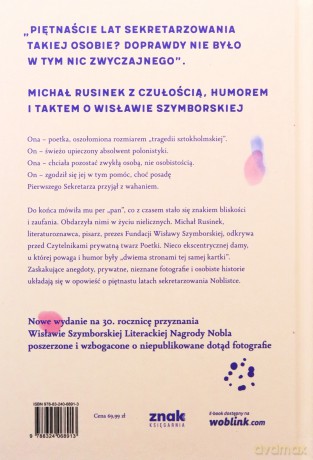 Nic zwyczajnego. O Wisławie Szymborskiej - Michał Rusinek [KSIĄŻKA]
