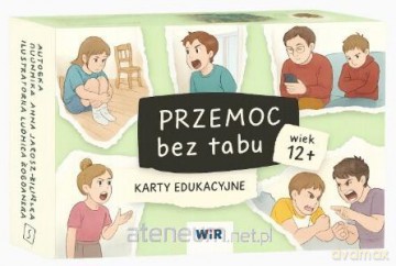 Przemoc bez tabu. Karty edukacyjne dla dzieci 12+ - Anna Jarosz-Blińska [KSIĄŻKA]