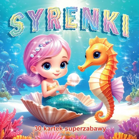 30 kartek super zabawy. Syrenki [KSIĄŻKA]