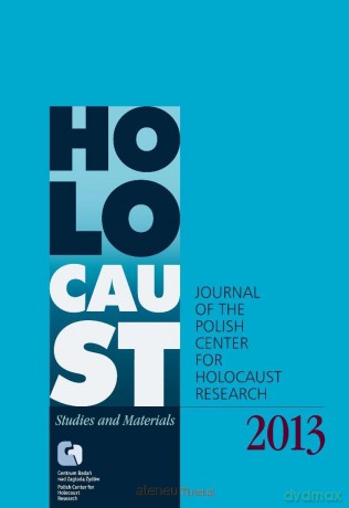 Holocaust Studies and Materials 2013 [KSIĄŻKA]