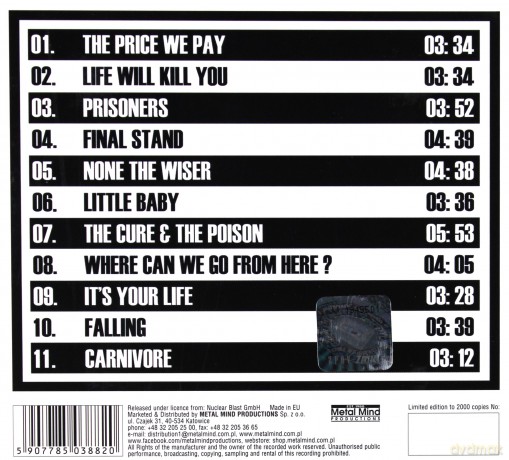Clawfinger: Life Will Kill You [CD]