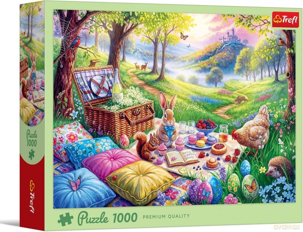 TREFL 1000 el. Piknik na łące [PUZZLE]
