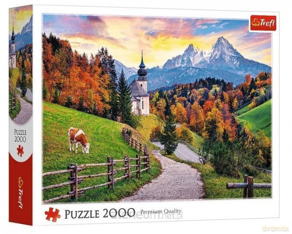 TREFL 2000 el. Bawarskie Alpy jesienią [PUZZLE]