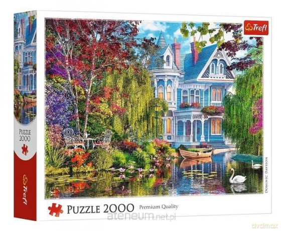 TREFL 2000 el. Dom nad jeziorem [PUZZLE]
